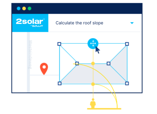 easily calculate the roof slope